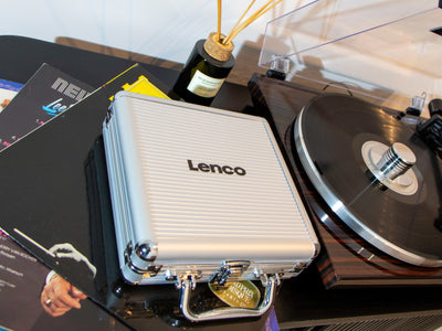 LENCO TTA-12IN1PRO - Professionele 12-in-1 set met platenspeler accessoires en luxe LP schoonmaakset - Zilver
