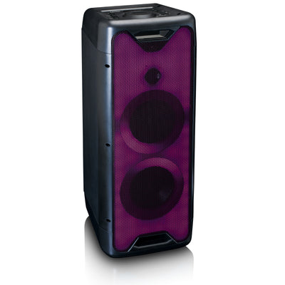 LENCO PA-200BK - PA met LED animatie, TWS functie