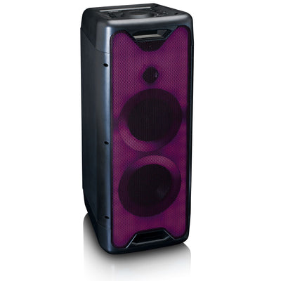 LENCO PA-200BK - PA met LED animatie, TWS functie