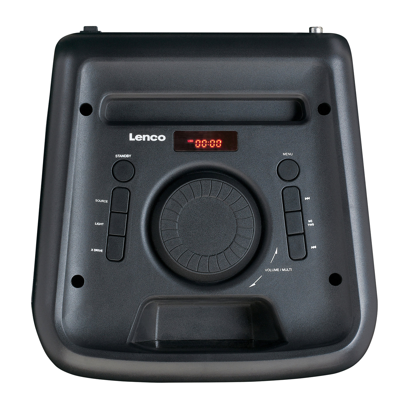 LENCO PA-200BK - PA met LED animatie, TWS functie
