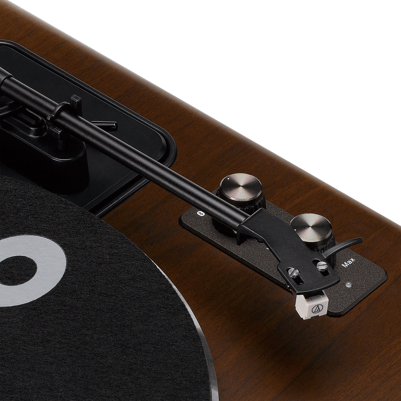 LENCO LS-470WA - Record Player with built-in speakers and Bluetooth® - Walnut