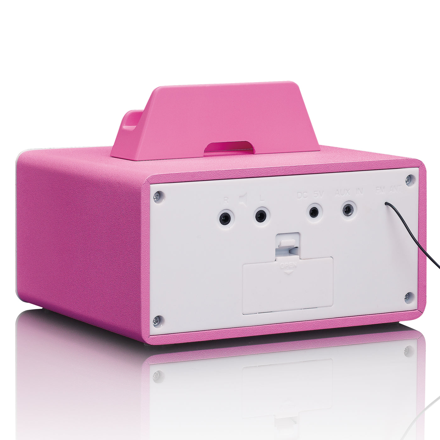 LENCO MC-020 Princess - Micro-set met FM Radio, Bluetooth®, USB en AUX ingang - Princes