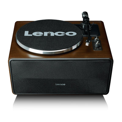 LENCO LS-470WA - Platenspeler met ingebouwde speakers en Bluetooth® - Walnoot