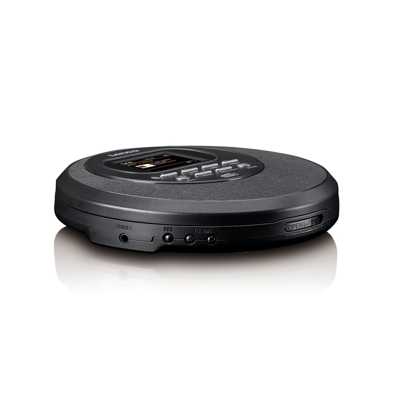 LENCO CD-500BK - Portable CD player with DAB+/FM radio and Bluetooth® - Black