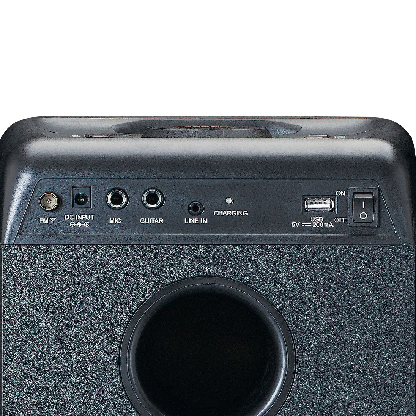 LENCO PA-200BK - PA met LED animatie, TWS functie