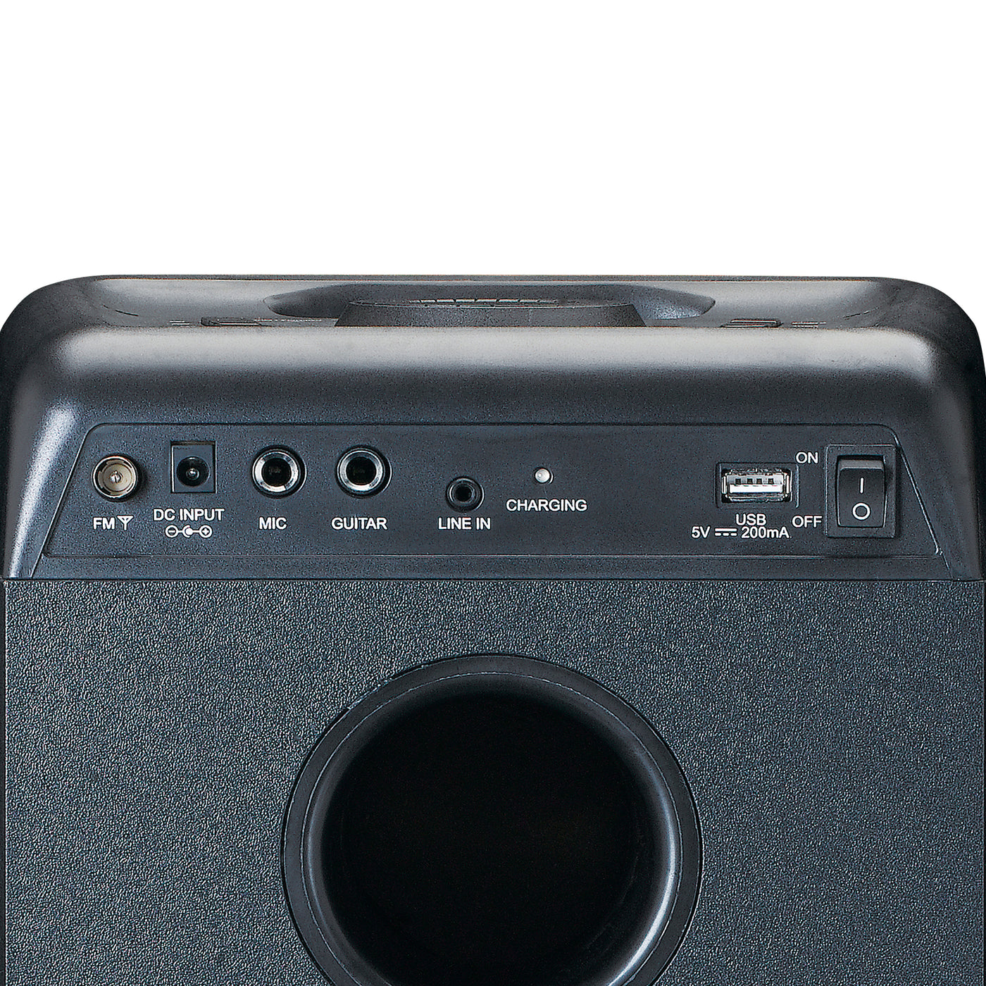 LENCO PA-200BK - PA met LED animatie, TWS functie
