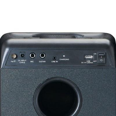 LENCO PA-200BK - PA met LED animatie, TWS functie