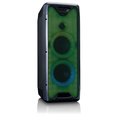 LENCO PA-200BK - PA met LED animatie, TWS functie