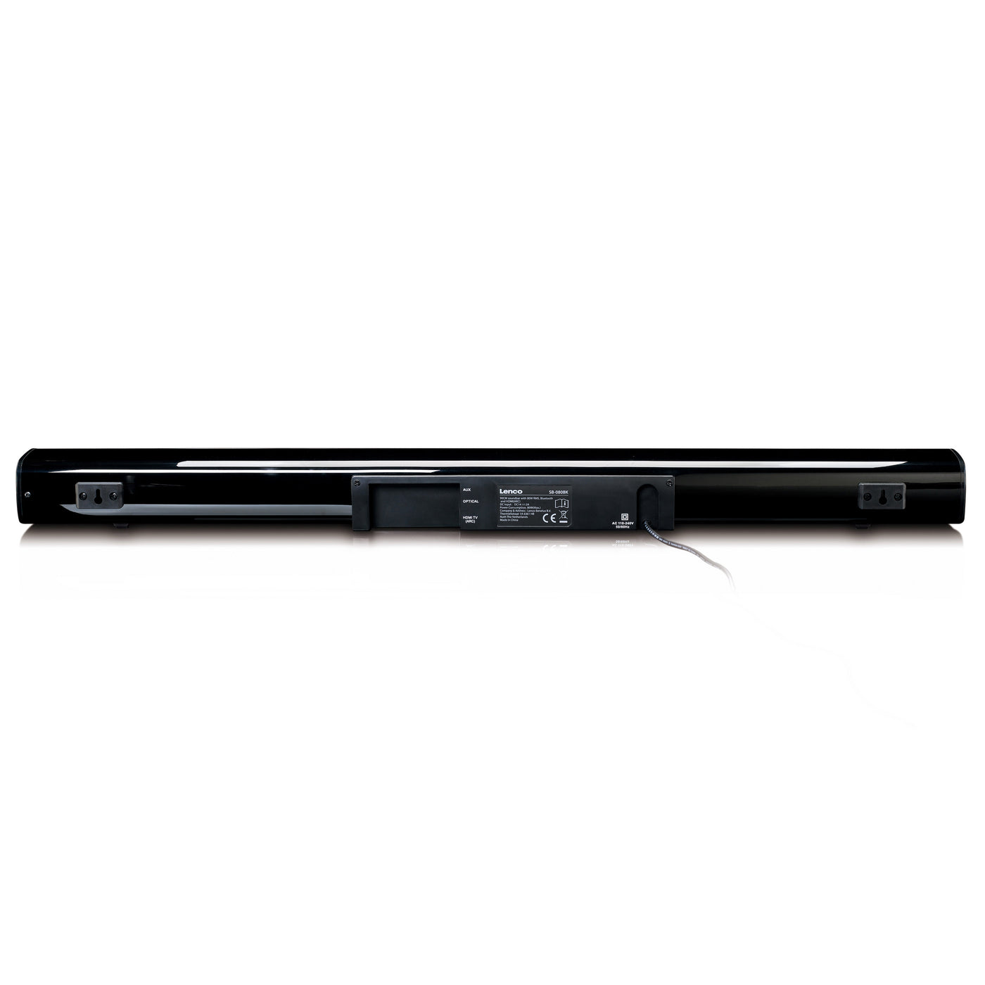 Lenco SB-080 - Bluetooth soundbar - USB