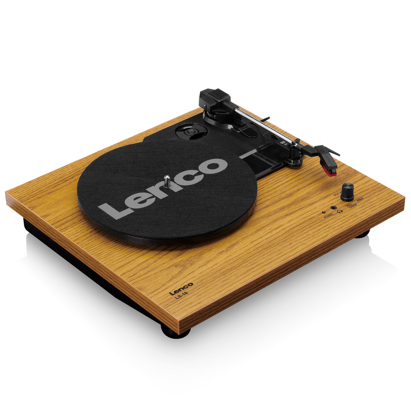 LENCO LS-10WD - Platenspeler met ingebouwde speakers - Hout
