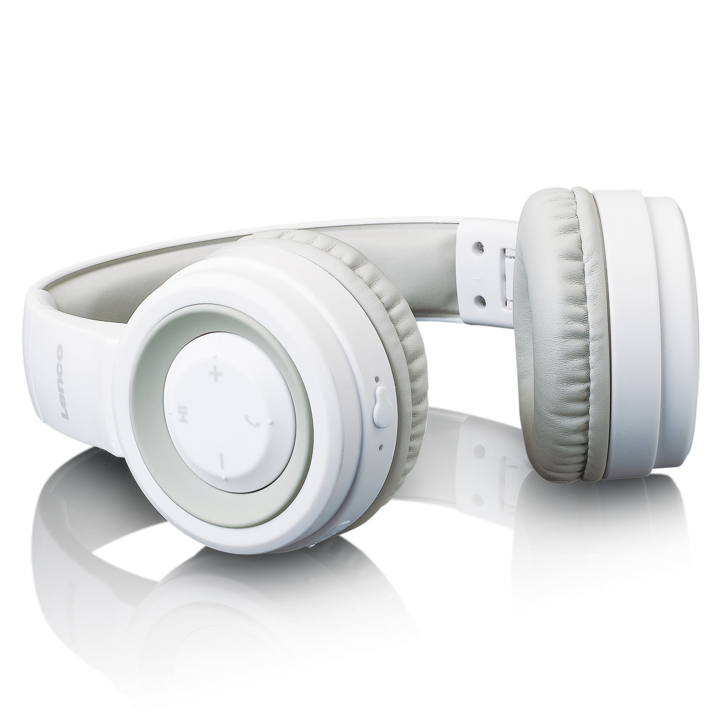 LENCO HPB-330WH - Bluetooth® Koptelefoon - Spatwaterdicht - Wit