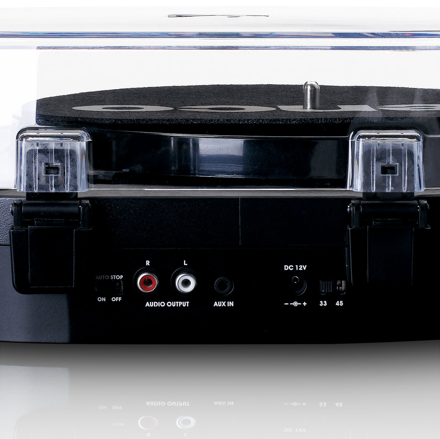 LENCO LS-40BK - Platenspeler met ingebouwde speakers - Zwart