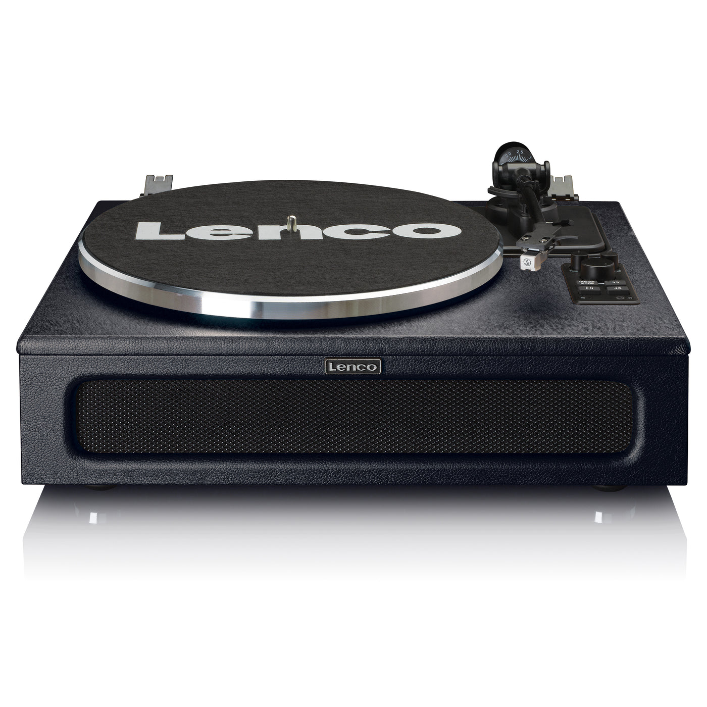 LENCO LS-430BK - Platenspeler met 4 ingebouwde Luidsprekers - Zwart