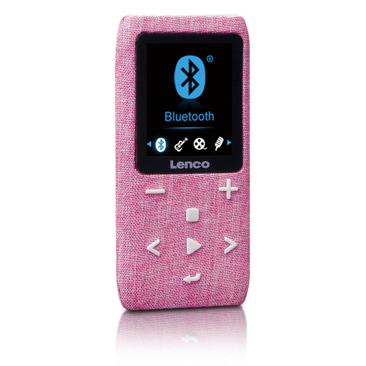 LENCO Xemio-861PK - MP3/MP4 Player met Bluetooth® 8GB Micro SD Card - Roze