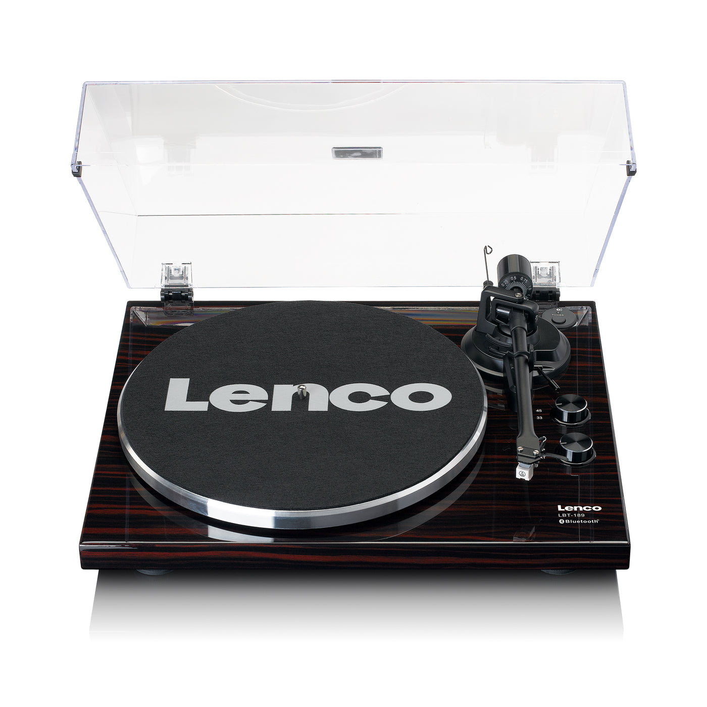 LENCO LBT-189WA - Record Player with Bluetooth® transmission, dark brown