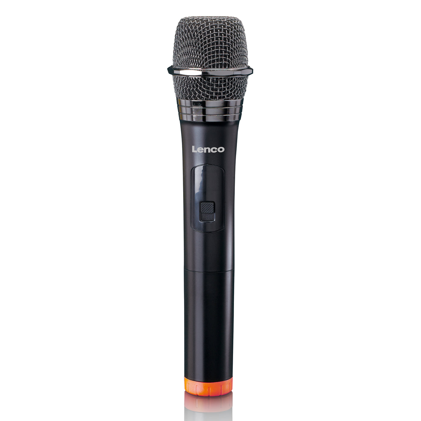 LENCO - MCW-011BK - Wireless microphone with 6,3 mm battery powered receiver