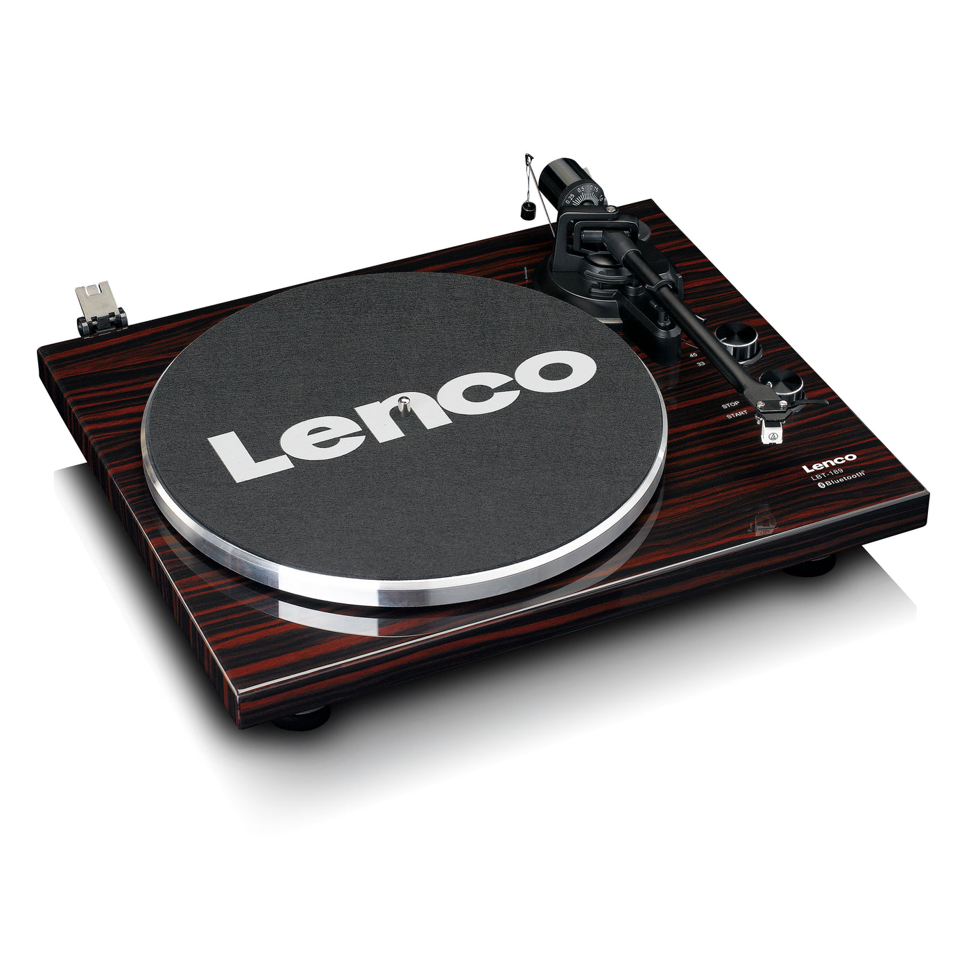 LENCO LBT-189WA - Record Player with Bluetooth® transmission, dark brown