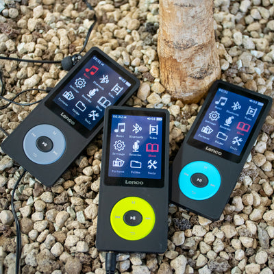 LENCO Xemio-860BK - MP3/MP4 speler met Bluetooth® en 8GB intern geheugen - Zwart