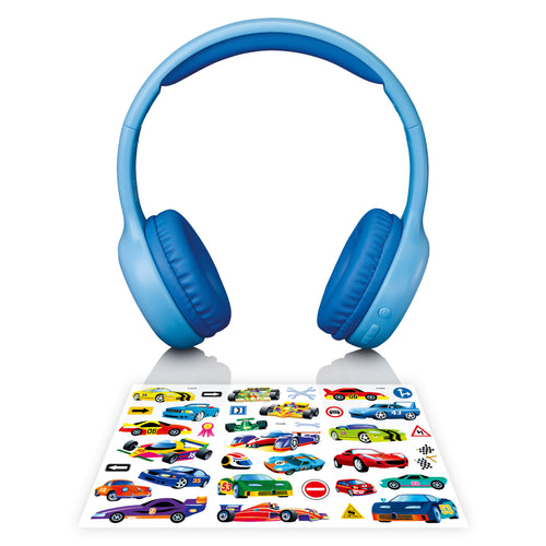 LENCO HPB-110BU - Vouwbare kinder Bluetooth® hoofdtelefoon - Blauw