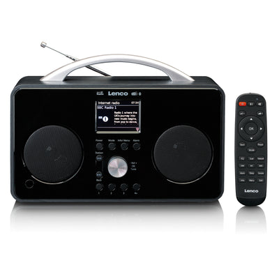 LENCO PIR-645BK - Internet / DAB+ FM Radio met Bluetooth® - Zwart