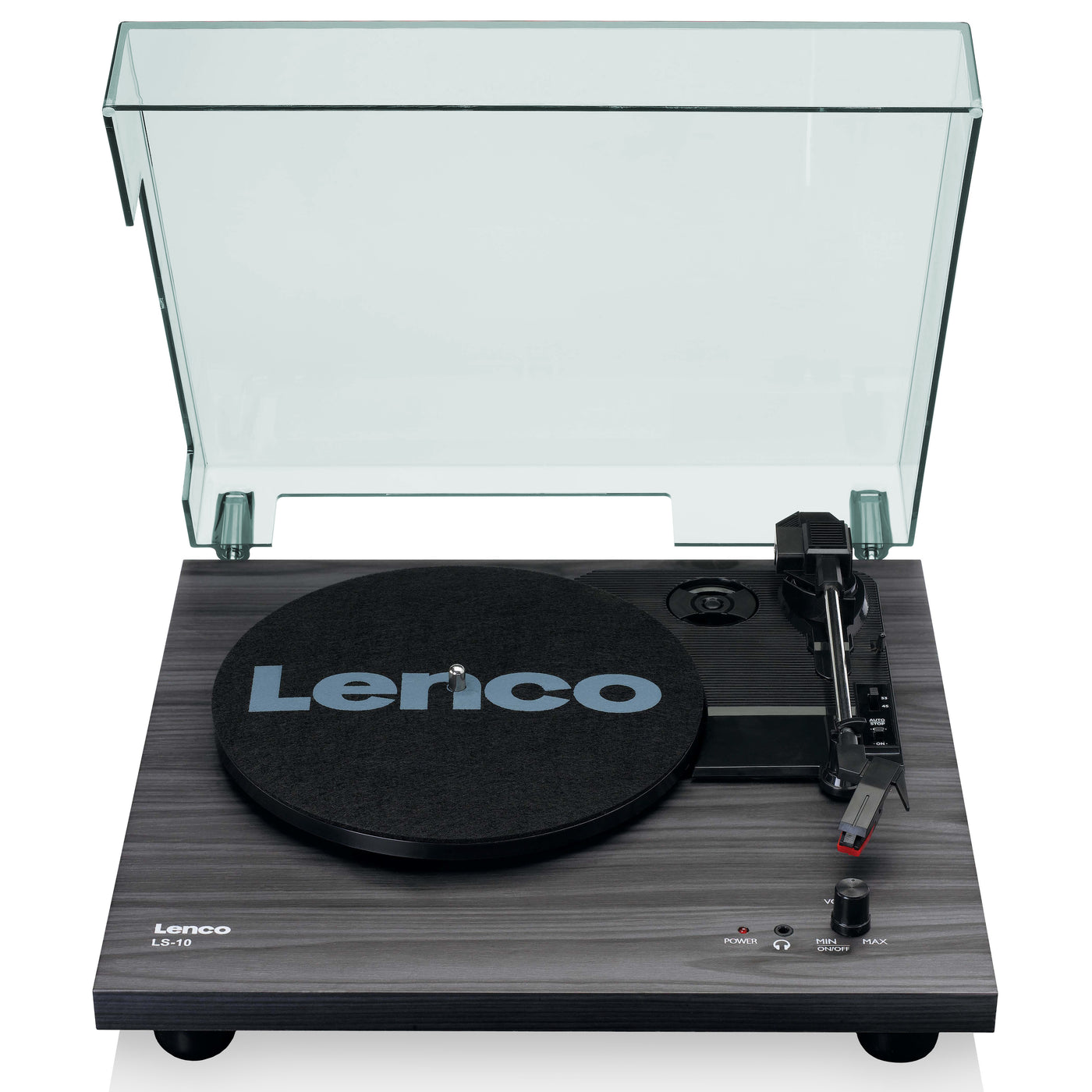 Lenco LS-10BK - Platenspeler met ingebouwde speakers - Zwart