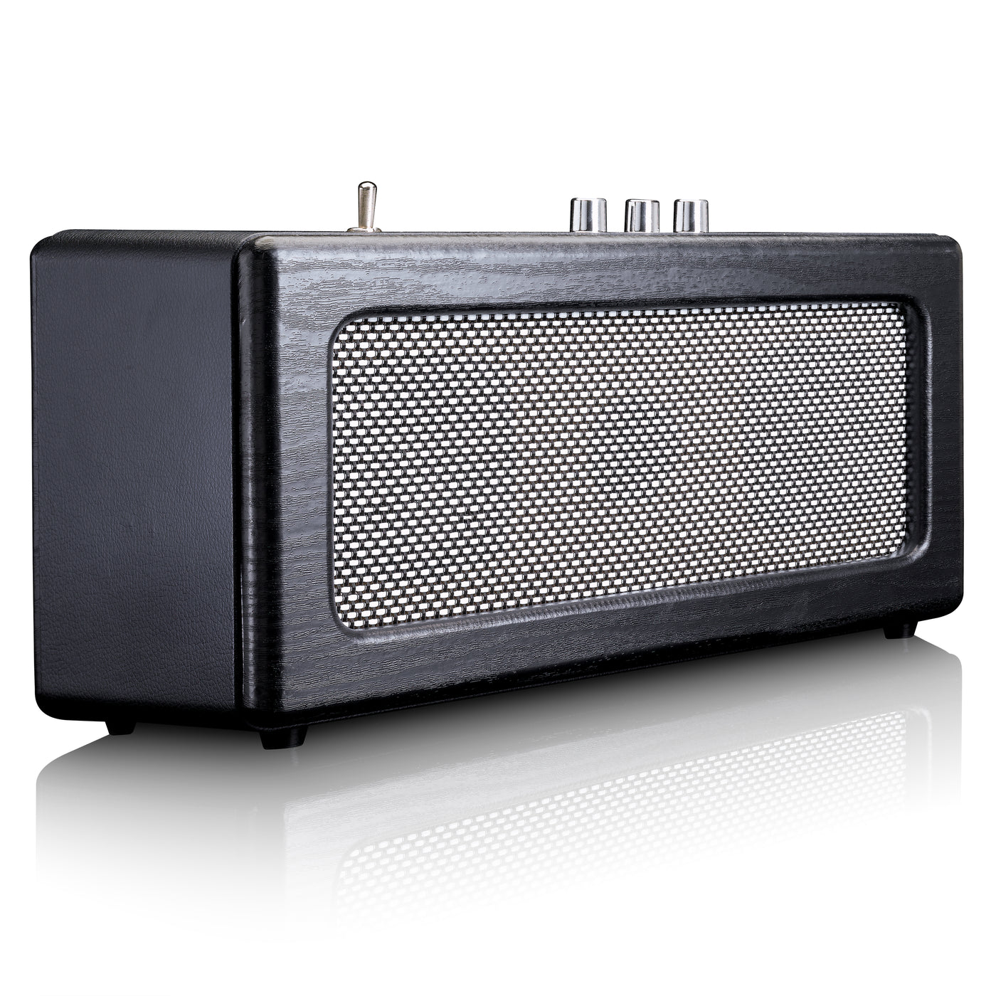 LENCO BT-300BK - Retro Bluetooth® Speaker - Zwart