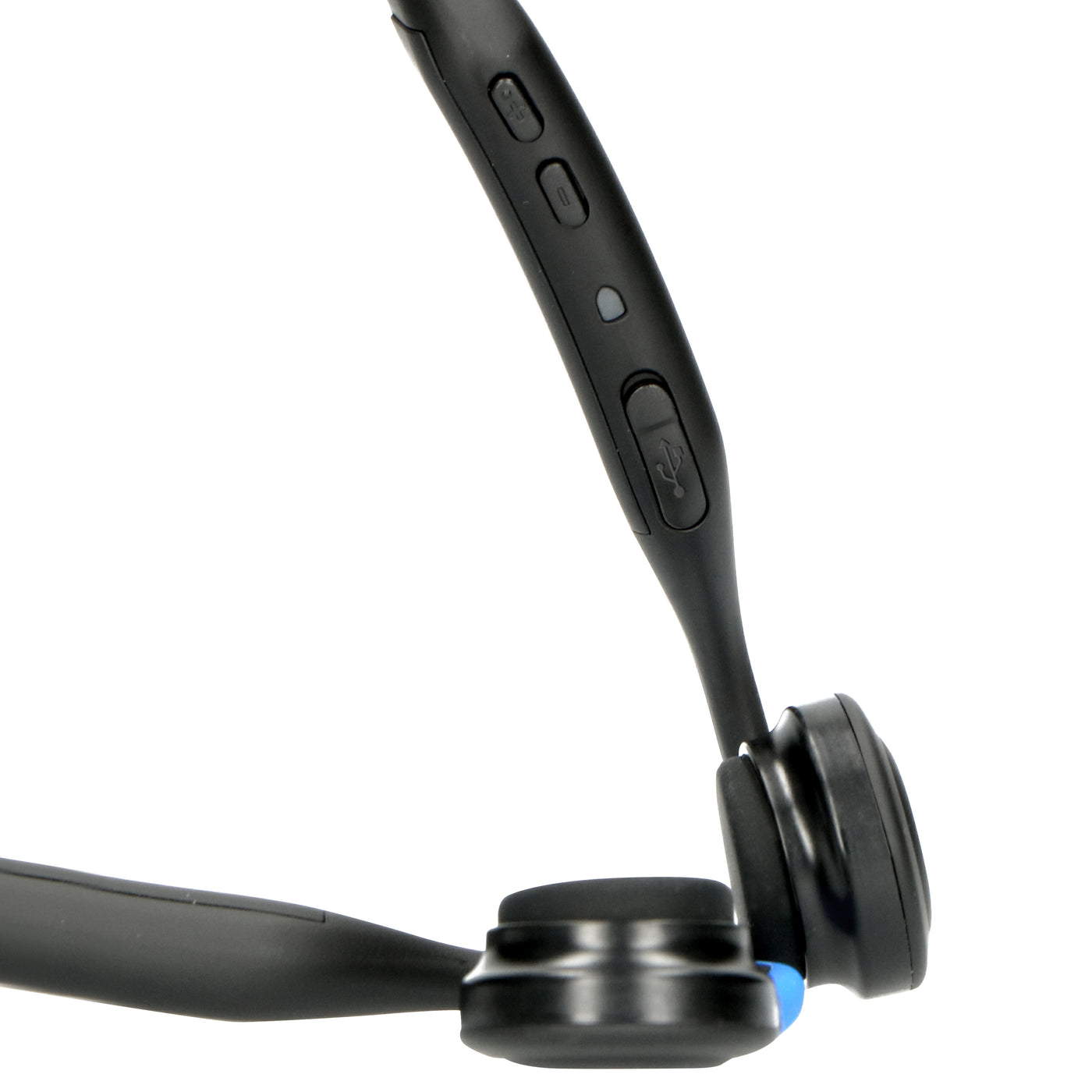 LENCO BCH-1000 - Bone Conduction Bluetooth® headphone, blue