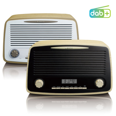 LENCO DAR-012WD - DAB+ FM Radio met Bluetooth®, AUX-ingang en alarm functie - Hout