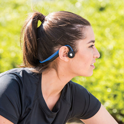 LENCO BCH-1000 - Bone Conduction Bluetooth® headphone, blue
