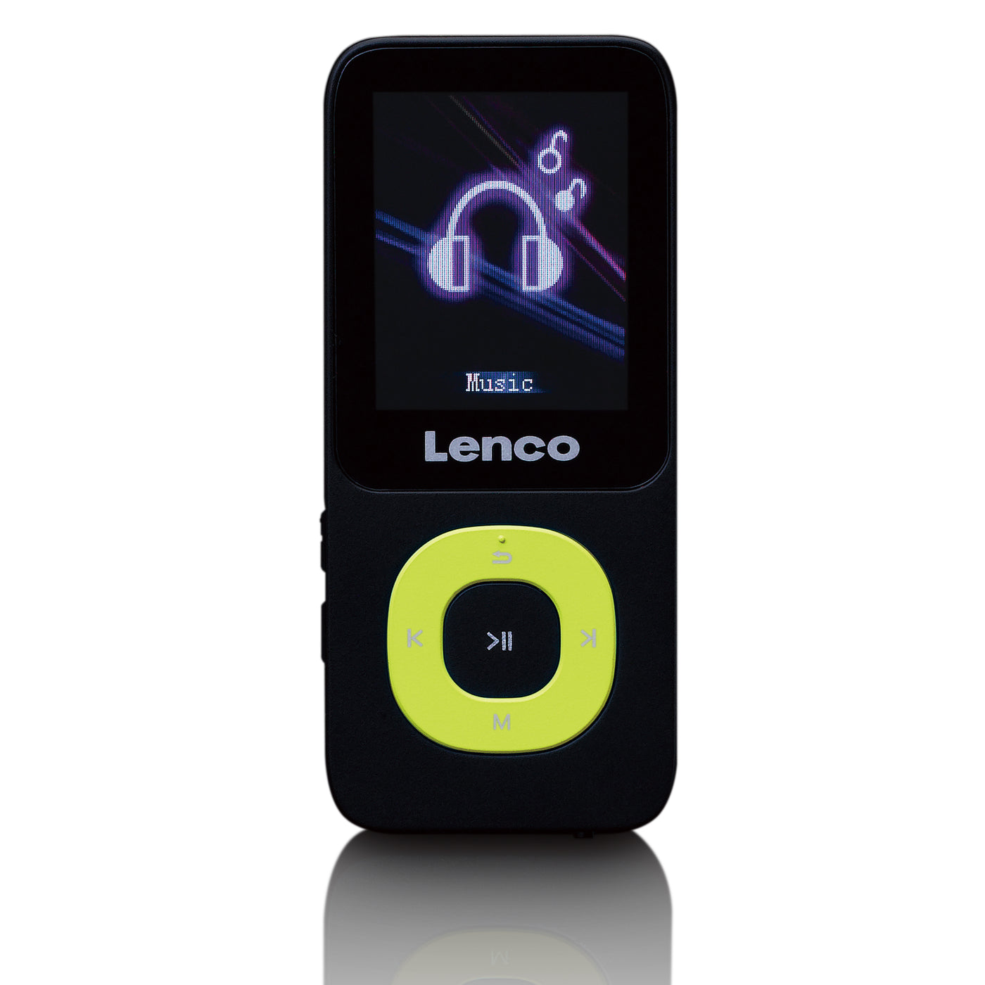 LENCO Xemio-659LM - MP3/MP4-speler met 4GB micro SD kaart, lime