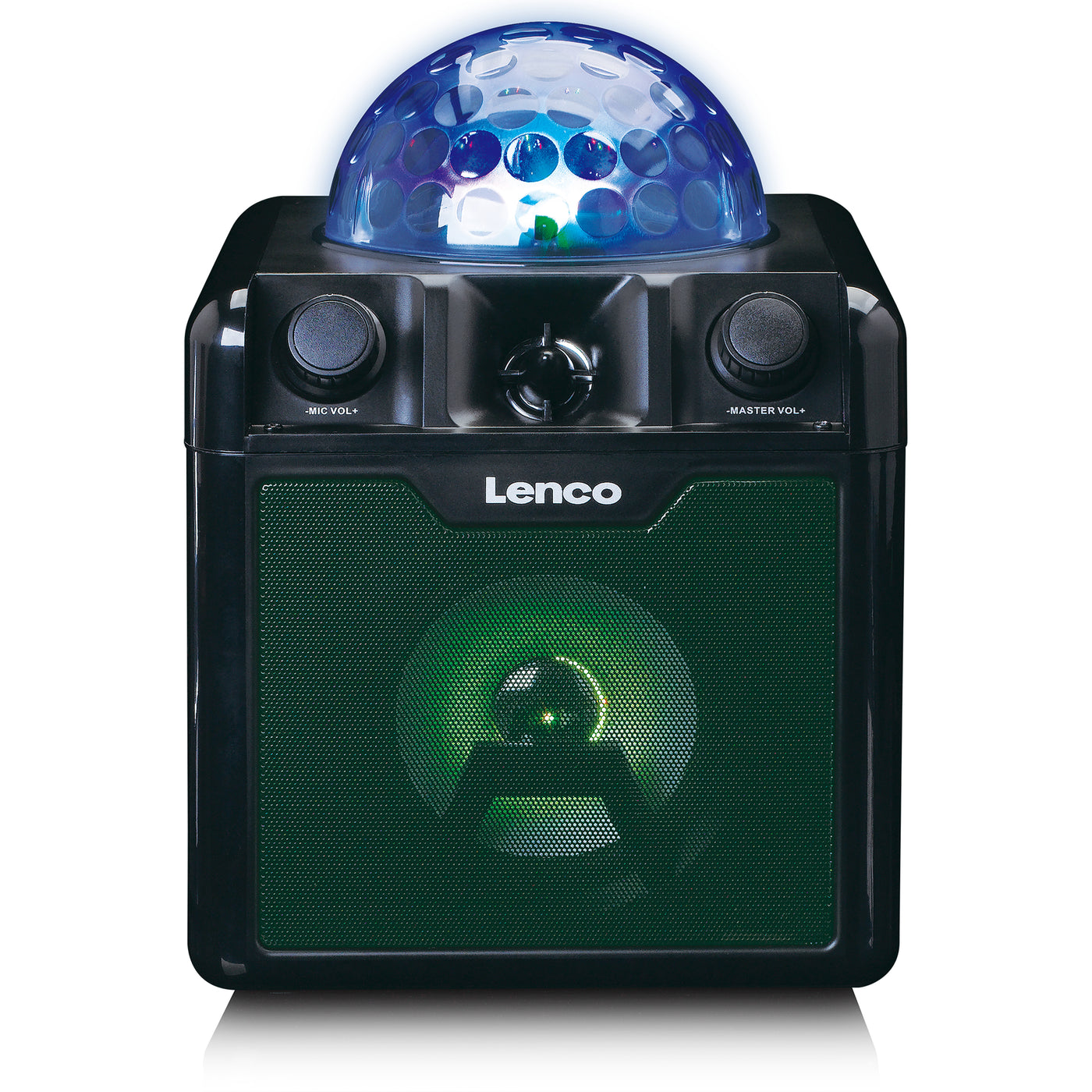 LENCO BTC-055BK - Bluetooth® Karaokeset met lichtbol