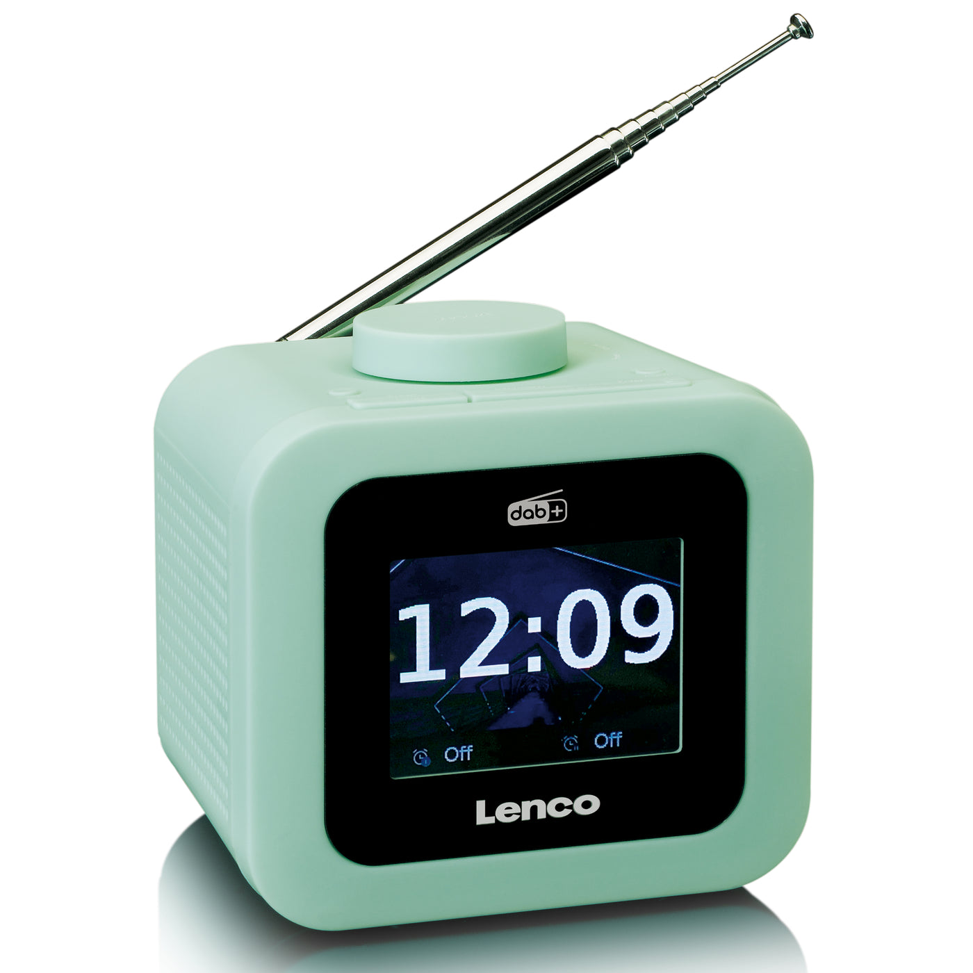 LENCO CR-620GN - DAB+/FM Wekkerradio met een kleuren display - Groen