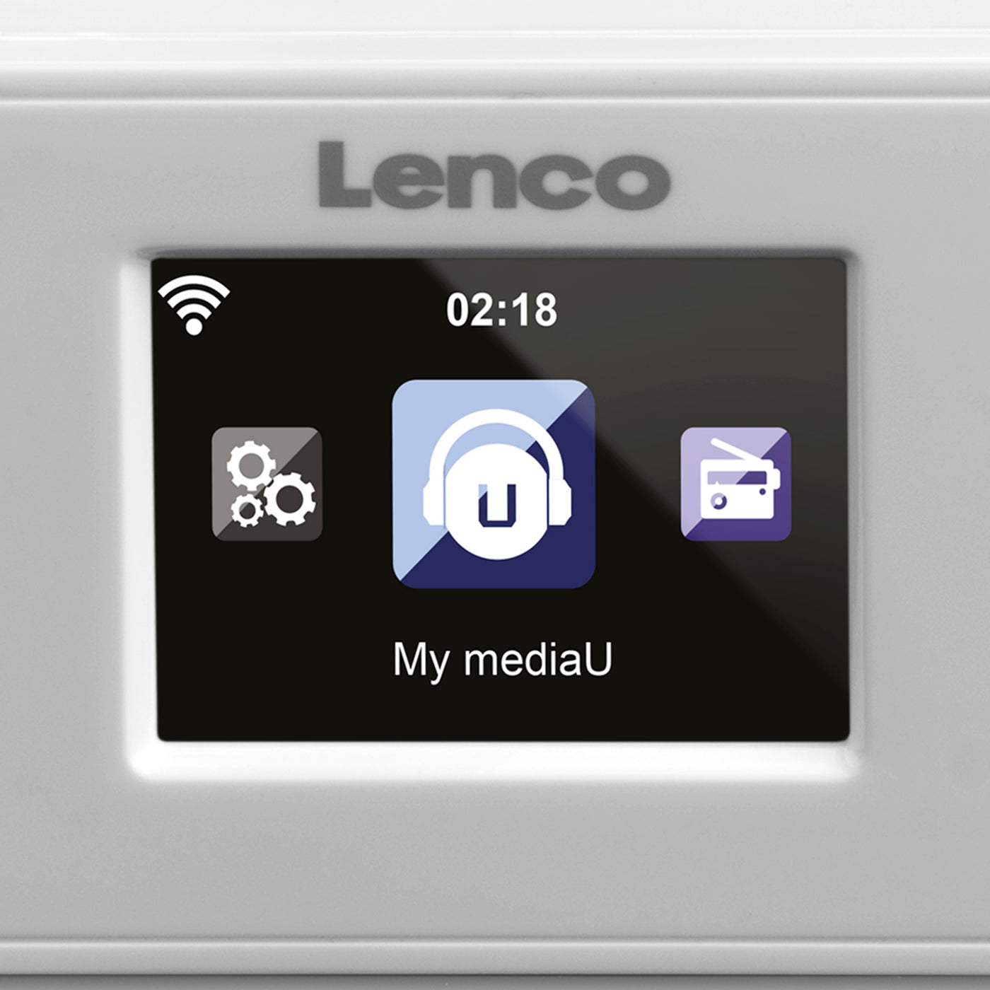 LENCO KCR-14 - Keuken internetradio met FM - Wit