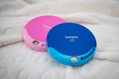 Lenco CD-011PK - Portable CD speler - Roze