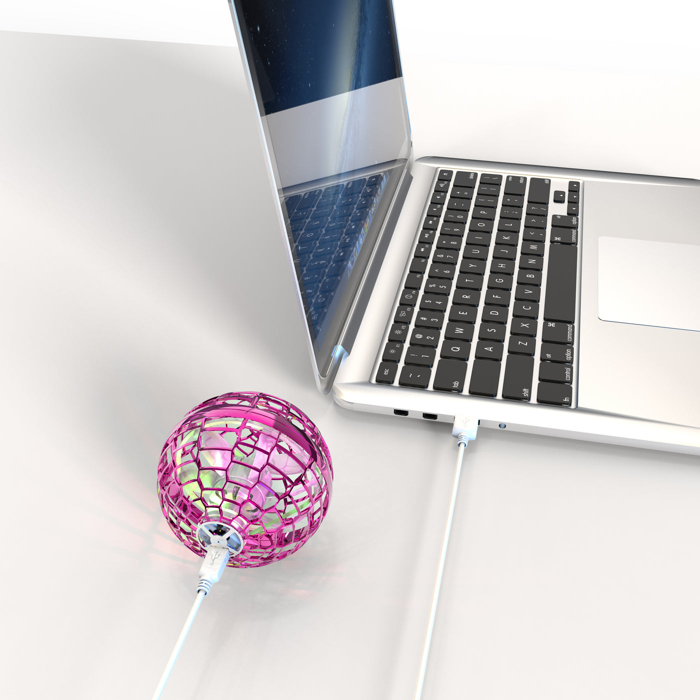 LENCO - FLB-007PK- Flying lighting ball - Pink