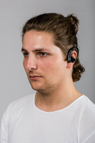 Lenco BTX-750BK - Spatwaterdichte Bluetooth Koptelefoon met MP3 speler - Zwart