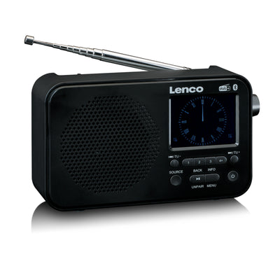 LENCO PDR-036BK - DAB+ / FM Radio met Bluetooth® - Zwart