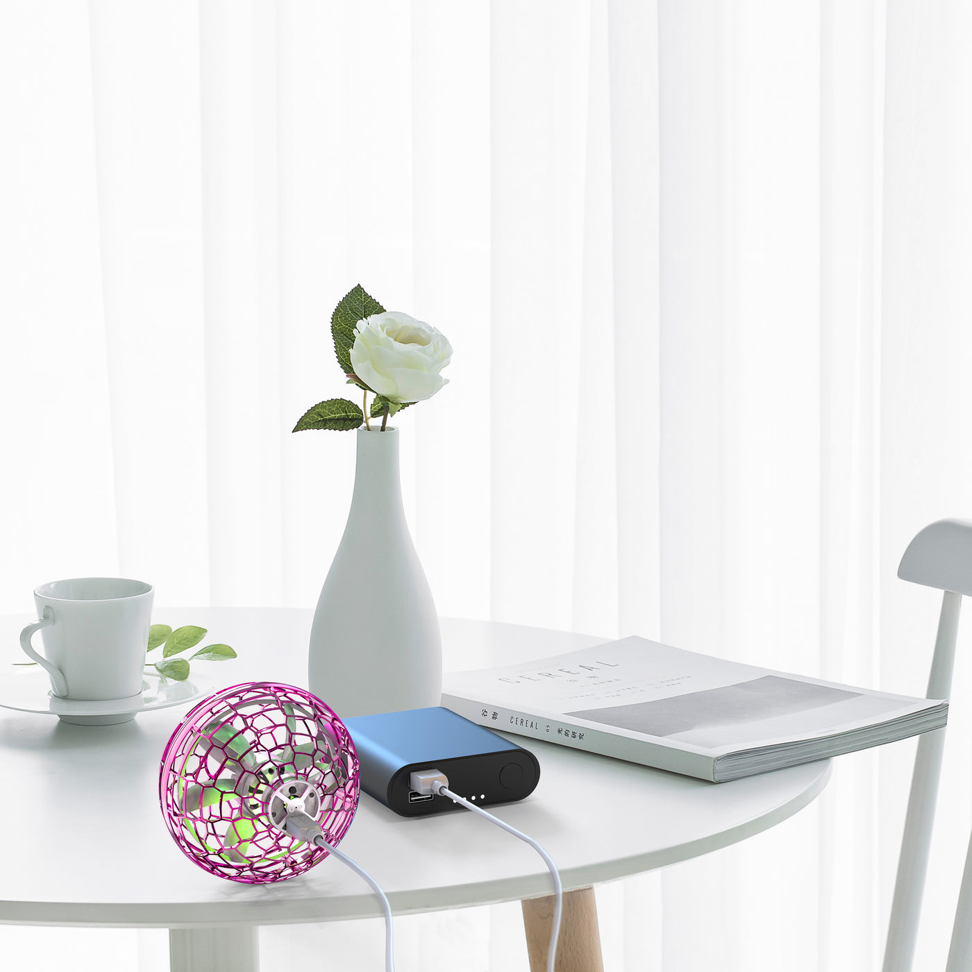LENCO - FLB-007PK- Flying lighting ball - Pink