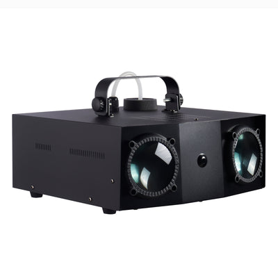 LENCO LFM-110BK - Dual Matrix party LED light and fog machine