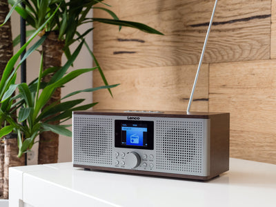 LENCO DIR-170WA - Smart radio, Internet/DAB+/FM en Bluetooth® - Hout
