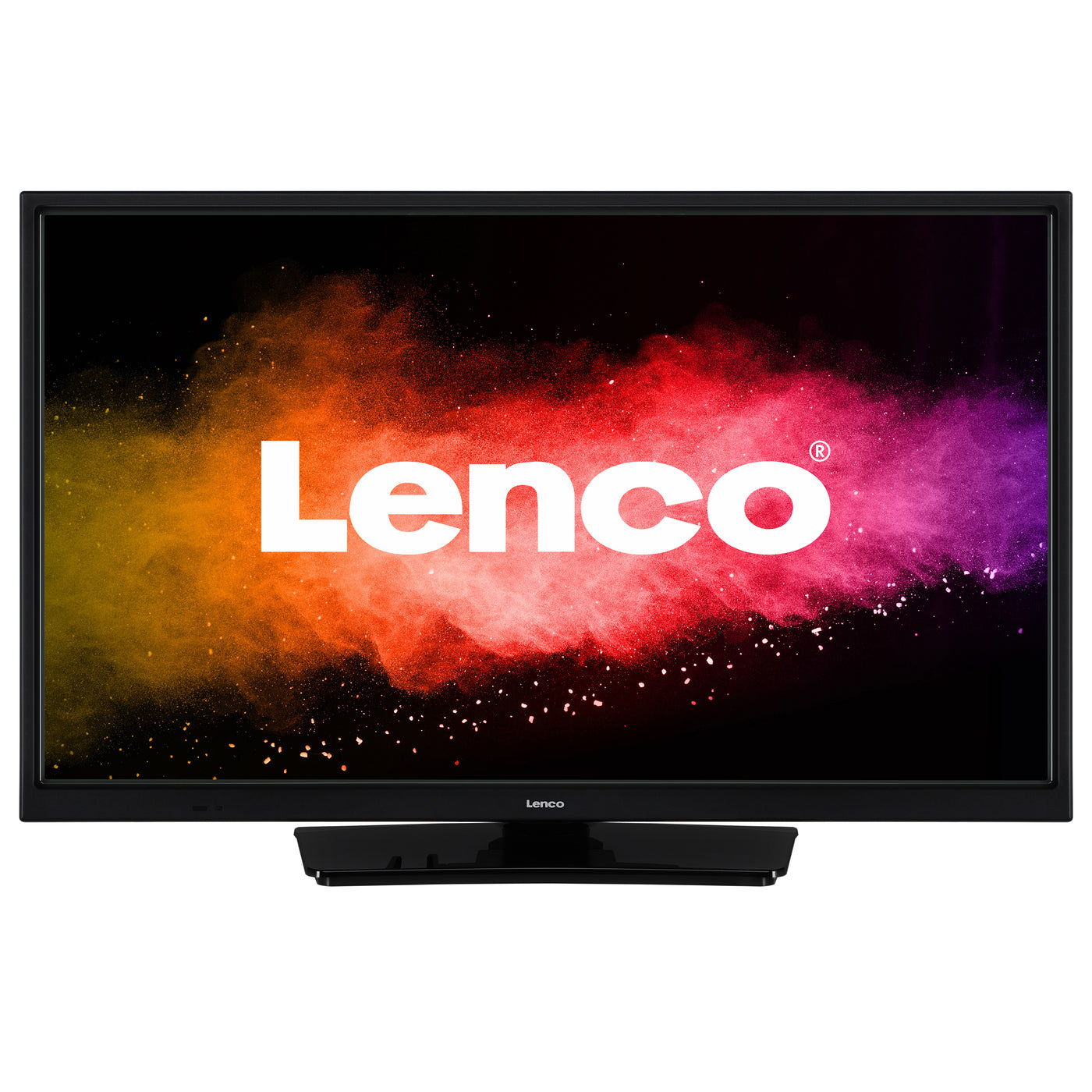 LENCO LED-2423BK - 24" LED televisie met 12V adapter, zwart
