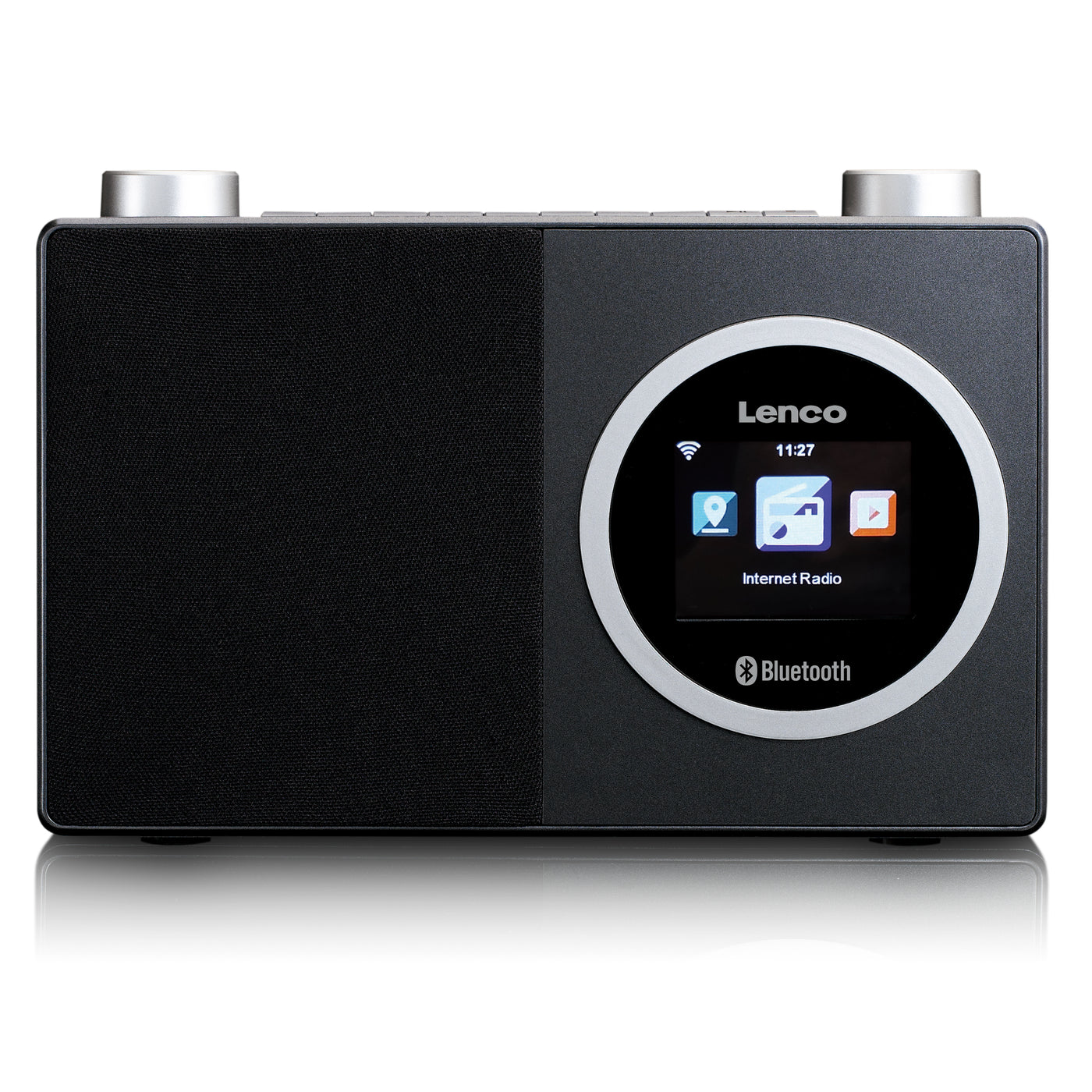 LENCO DIR-70BK - Internet radio with colour display and Bluetooth® - Black