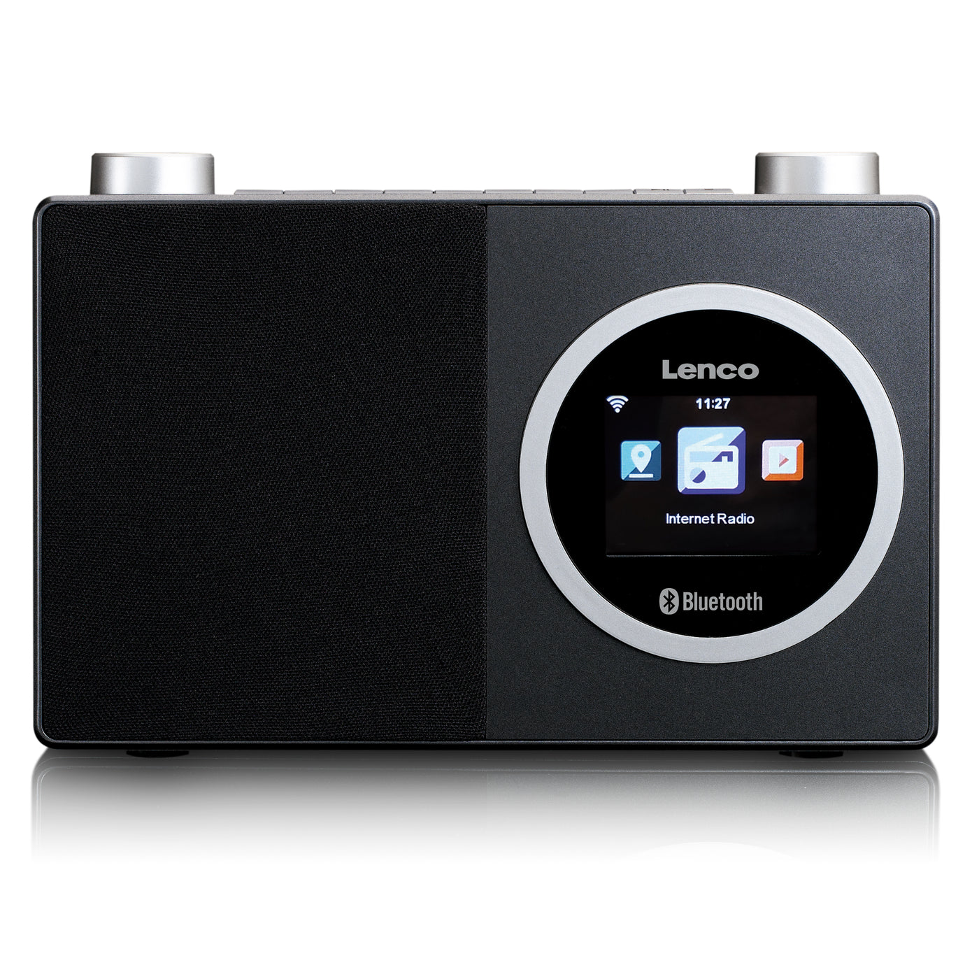 LENCO DIR-70BK - Internet radio met kleurendisplay en Bluetooth® - Zwart