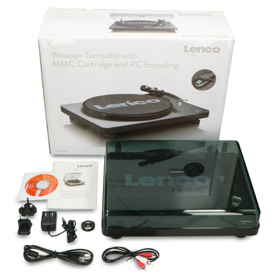 LENCO L-30BK - Platenspeler met USB/PC encoding - Zwart