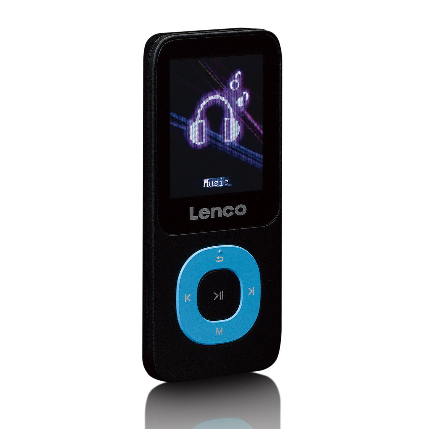 LENCO Xemio-659BU - MP3/MP4-speler met 4GB micro SD kaart, blauw
