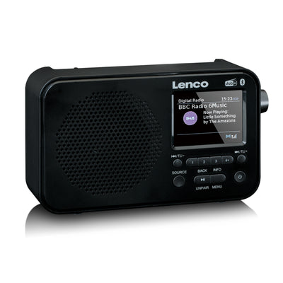 LENCO PDR-036BK - DAB+ / FM Radio met Bluetooth® - Zwart