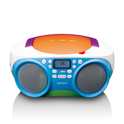 LENCO SCD-41 - Draagbare FM Radio - CD/USB-speler - Multi colour