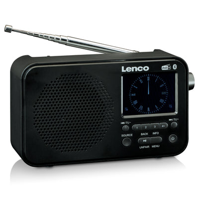 LENCO PDR-035BK - DAB + / FM Radio with Bluetooth® - Black