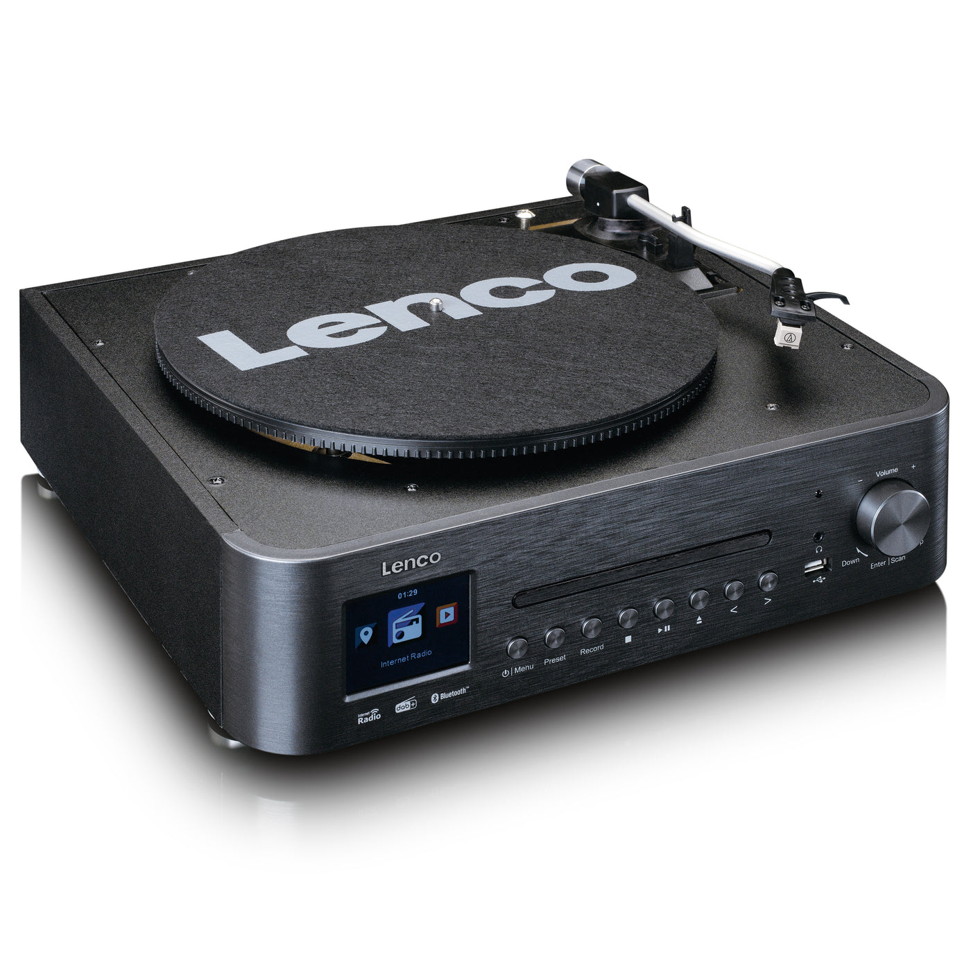 LENCO MC-460BK - Hifi set met internet, DAB+ en FM radio - Zwart
