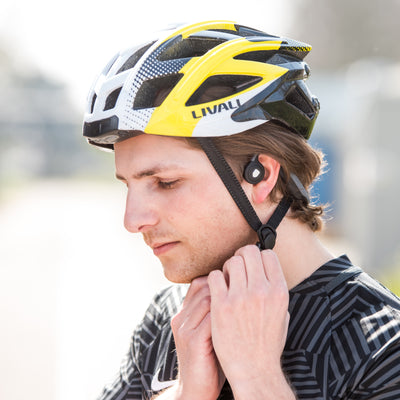 LENCO BCH-1000 - Bone Conduction Bluetooth® headphone, blue